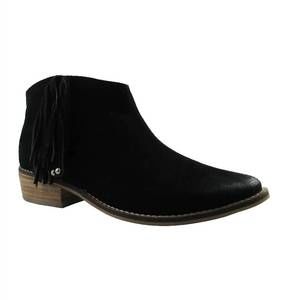 NEW NAUGHTY MONKEY frenchy boot in black